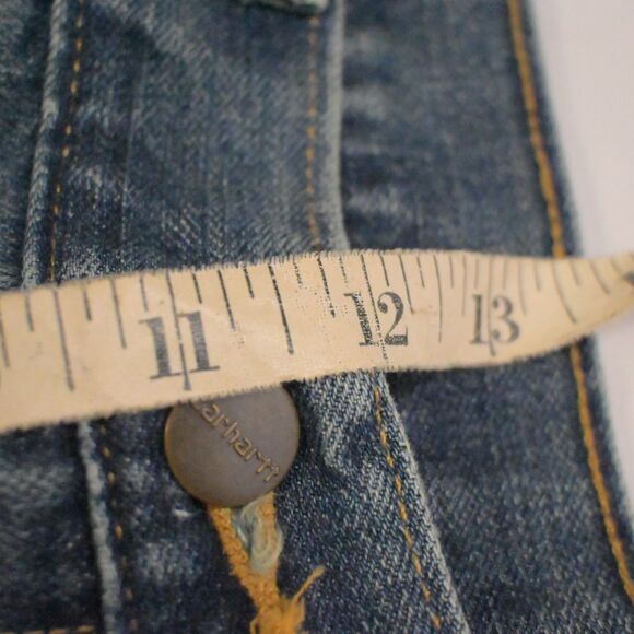 Carhartt Mens 36x32 Blue Relaxed Fit Cotton Blend Holter Jeans 101483-980 - Picture 5 of 6